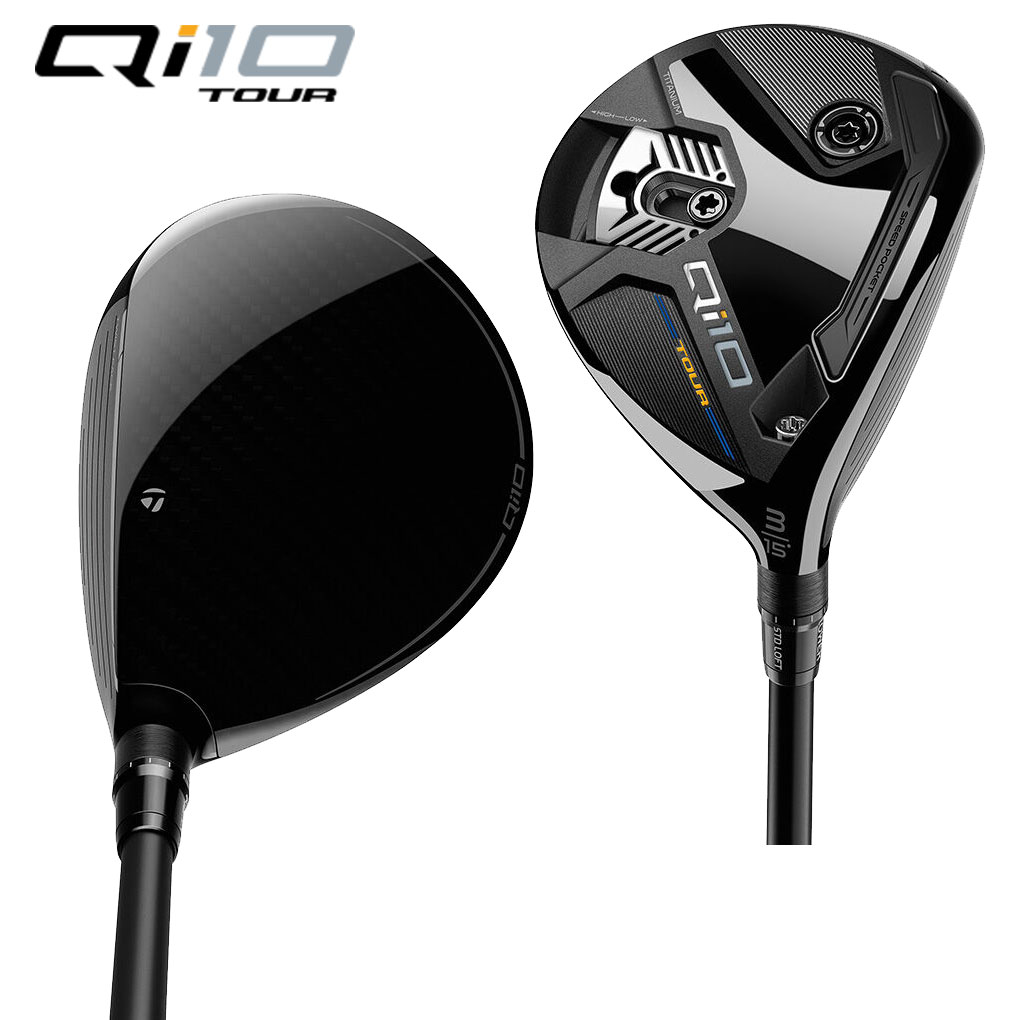 テーラーメイド Qi10 Tour フェアウェイウッド メンズ 右用 TENSEI AV LIMITED BLUE カーボン TaylorMade  2024年モデル USA直輸入品