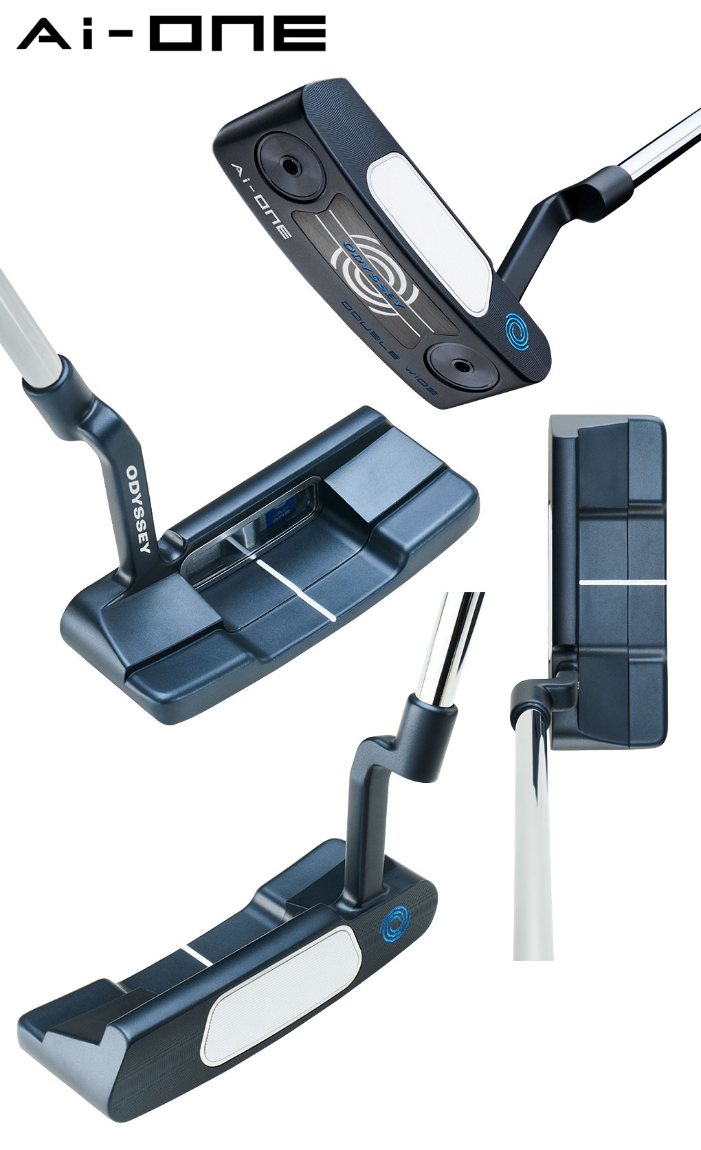 オデッセイ AI-ONE DOUBLE WIDE CH パター メンズ 右用 STROKE LAB 90 STEEL 33インチ 34インチ ODYSSEY 2024年モデル 日本正規品｜jypers｜02