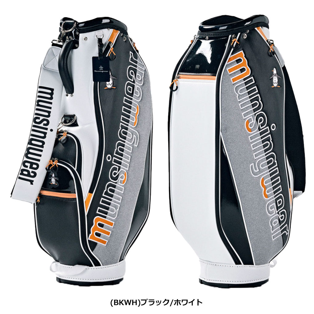Munsingwear マンシングウェア ミックスニットキャディバッグ
