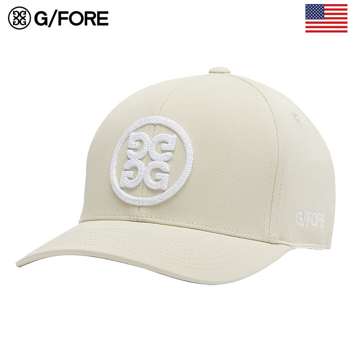 Gfore ジーフォア ゴルフキャップ CIRCLE G'S STRETCH TWILL SNAPBACK HAT アジャスタブル 帽子 G4AF23H39 USA直輸入品