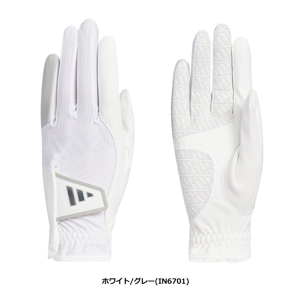 アディダス ウィメンズ クール ハイグリップ 24 ペアグローブ IKL12 レディース 両手用 adidas 2024春夏モデル 日本正規品｜jypers｜03