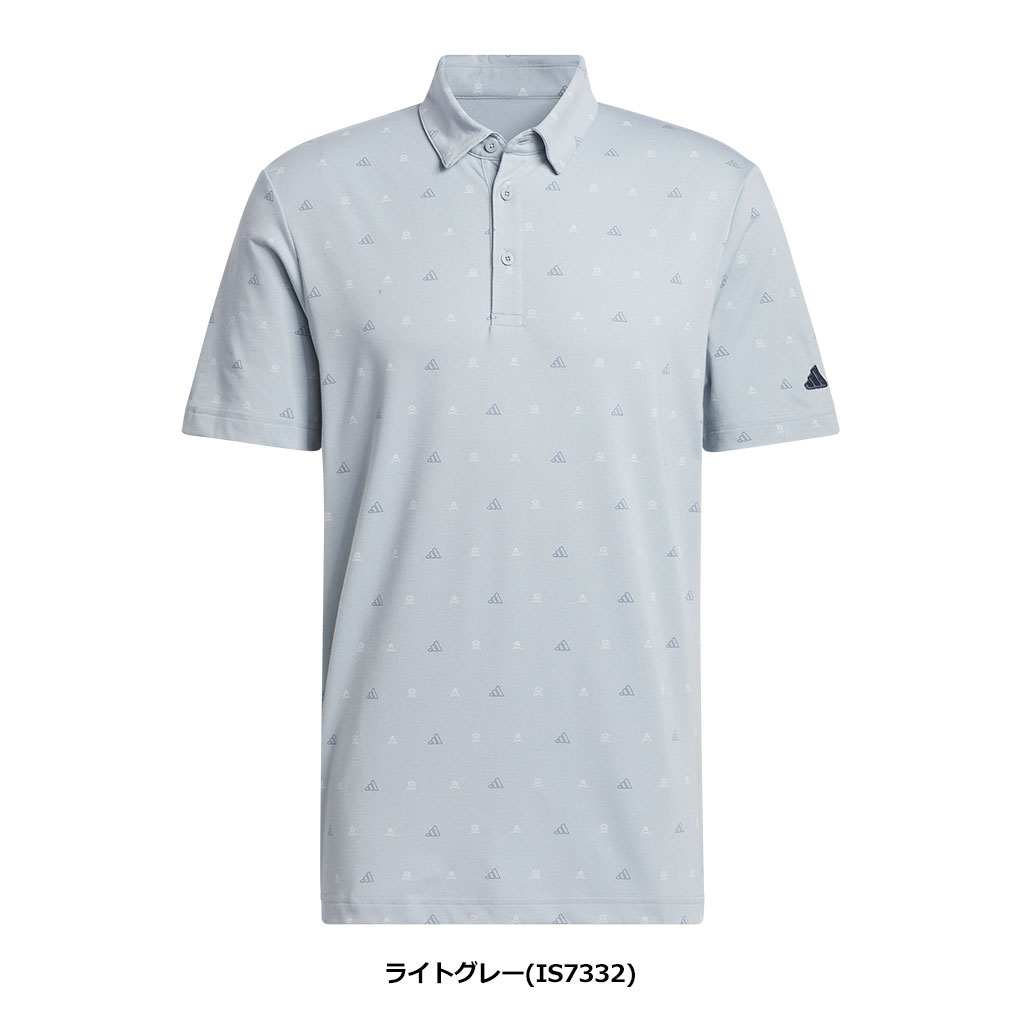 新品未使用　adidas blue Summer Tour 2024 ポロシャツ セール】PRIMEKNIT ジャカード 半袖ポロシャツ【adidas Golf
