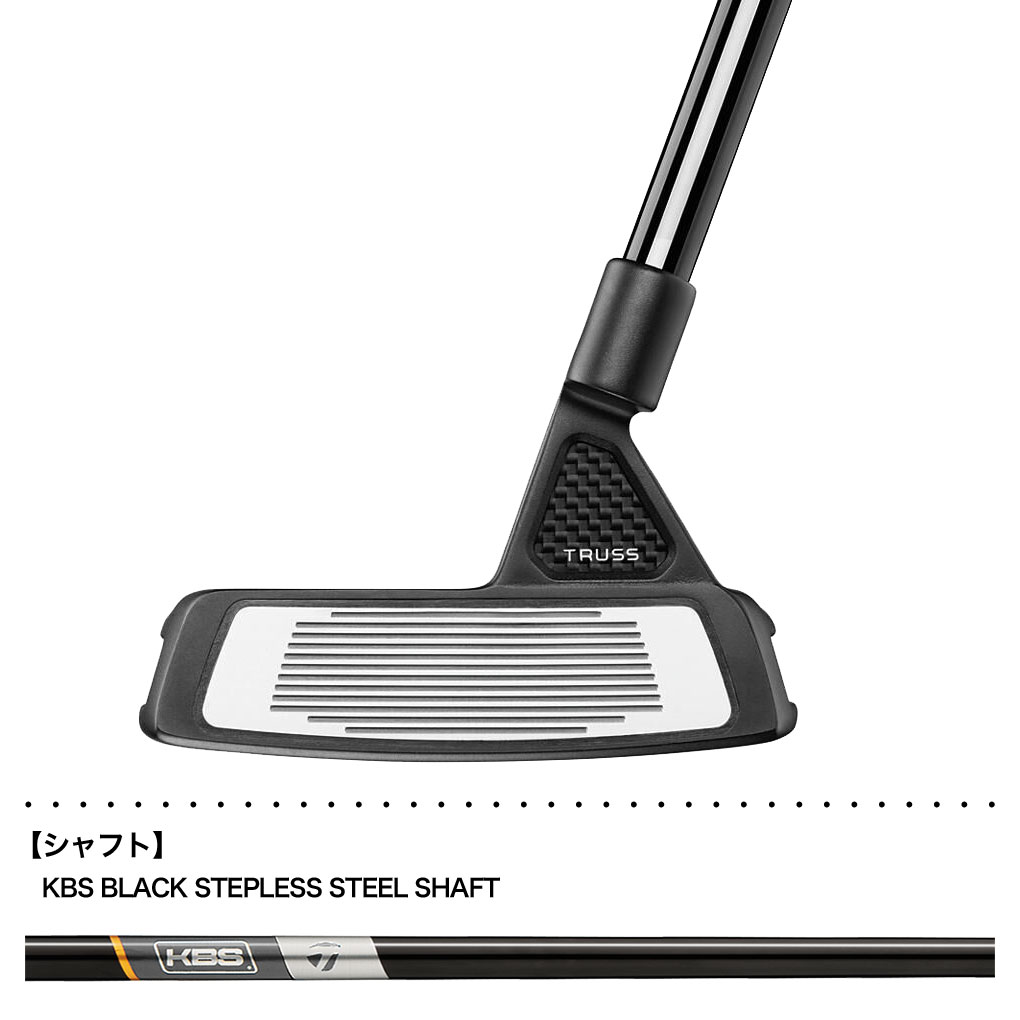 テーラーメイド Spider TOUR TRUSS TM1 パター トラスヒール メンズ 右用 33,34インチ TaylorMade 日本正規品  2024年モデル