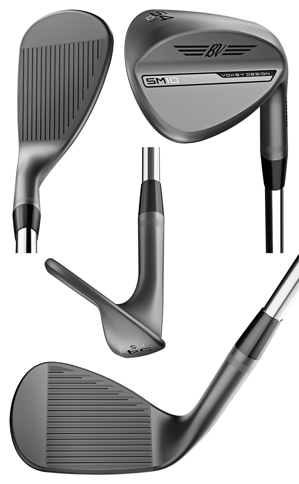 タイトリスト VOKEY SM10 ウェッジ メンズ 右用 ニッケル仕上げ DG，BV105，NS950GHneo スチールシャフト 日本正規品 2024年モデル｜jypers｜02