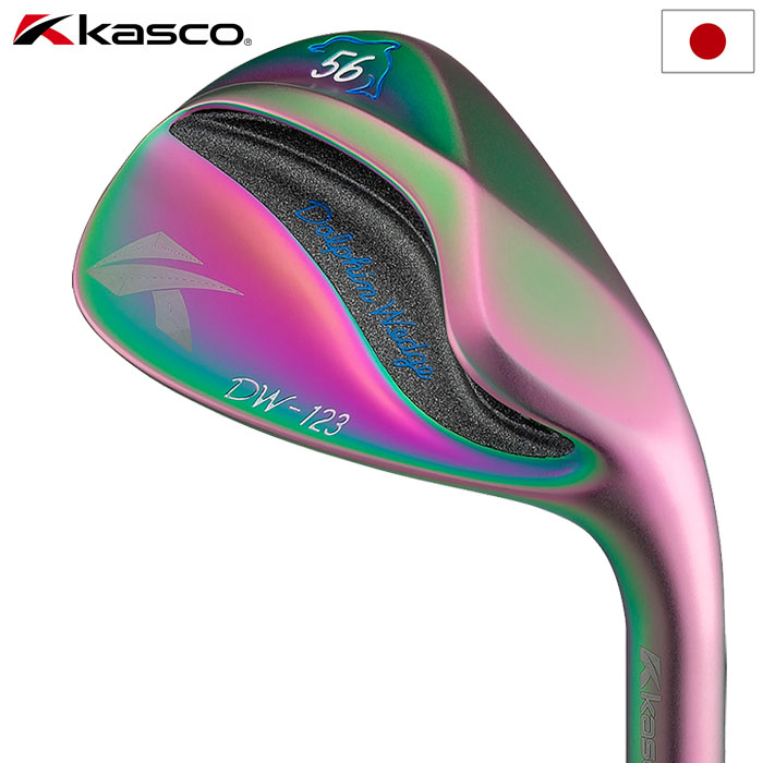 キャスコ DOLPHIN WEDGE DW-123 Rainbow ウェッジ ストレートネック メンズ 右用 KASCO 2024年モデル 日本正規品