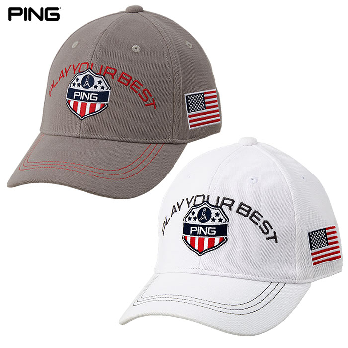 ピン HW-F2403 USAキャップ メンズ 帽子 2024春夏モデル PING 日本正規品｜jypers