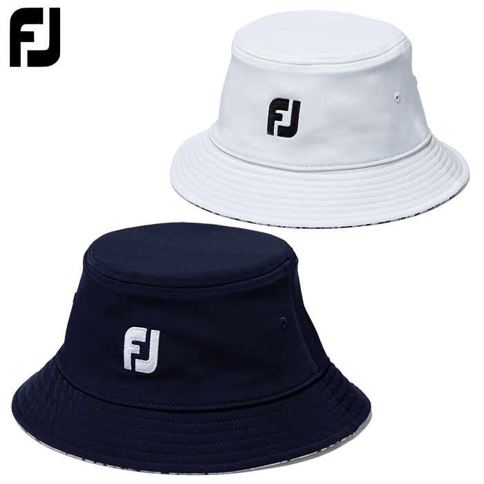 FootJoy（フットジョイ） 撥水フラワープリントリバーシブルバケット