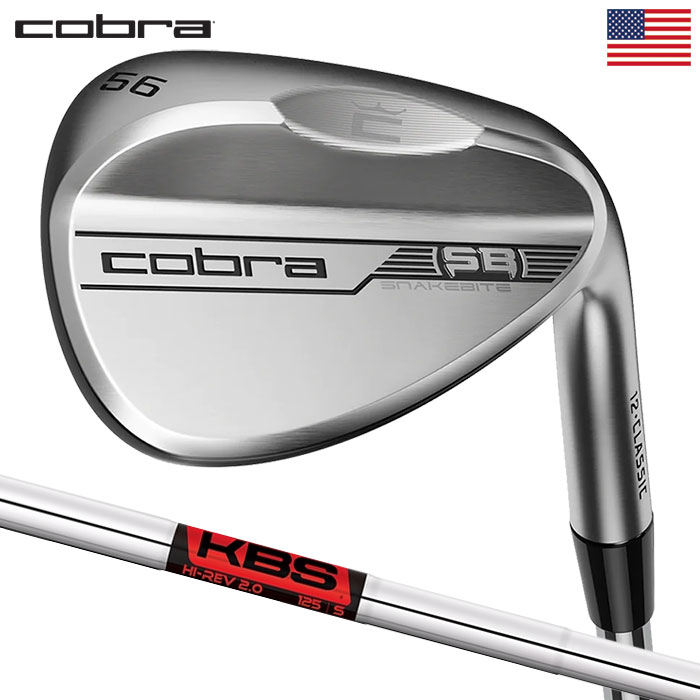 コブラ COBRA SNAKEBITE Raw Wedge ウェッジ メンズ 右用 スネークバイト KBS Hi-REV 2.0 Wedge スチールシャフト 2024年モデル USA直輸入品｜jypers