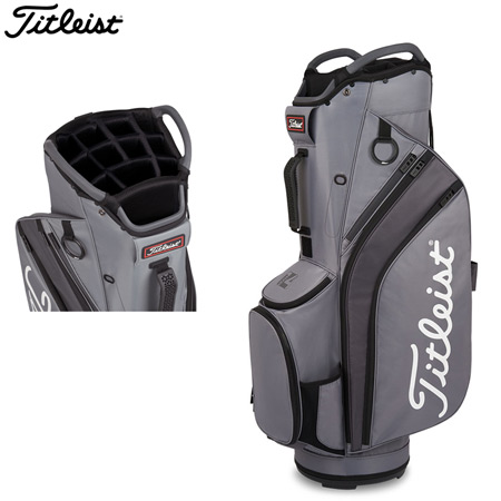 タイトリスト カート14 カートバッグ TB22CT6-220 キャディバッグ 10型 47インチ対応 約2.8kg 14分割 Titleist Cart14 日本正規品 日本モデル｜jypers