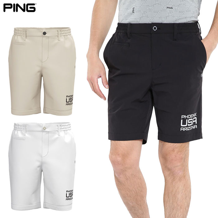 美品　PING ピン　ショートパンツ PING ピン 冷感ストレッチショートパンツ 621-4132207 メンズ