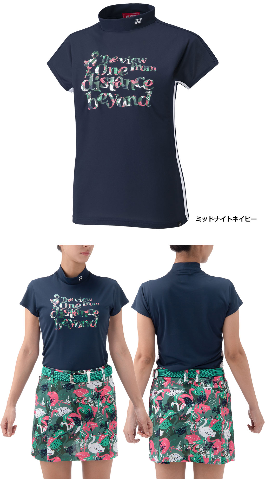 ヨネックス ウィメンズハイネックシャツ GWS5119 レディース YONEX GOLF 2024春夏モデル 日本正規品｜jypers｜03