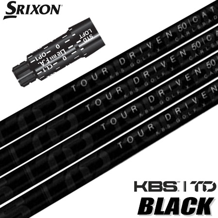 スリクソン スリーブ付きシャフト KBS TD BLACK 2023 LIMITED EDITION USA直輸入品 (XXIO-eks-／ZX7,5／Z785／Z765／Z565／Z945／Z745／Z545)｜jypers