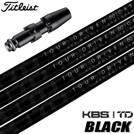 タイトリスト スリーブ付きシャフト KBS TD BLACK 2023 LIMITED EDITION USA直輸入品 (TSR／TSi／TS／917／915／913／910)｜jypers