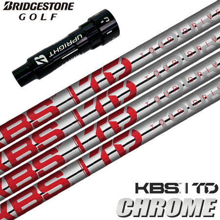 ブリヂストンゴルフ スリーブ付きシャフト KBS TD CHROME 2023 LIMITED EDITION USA直輸入品 (B1〜B4／TOUR B／J815／J715)｜jypers