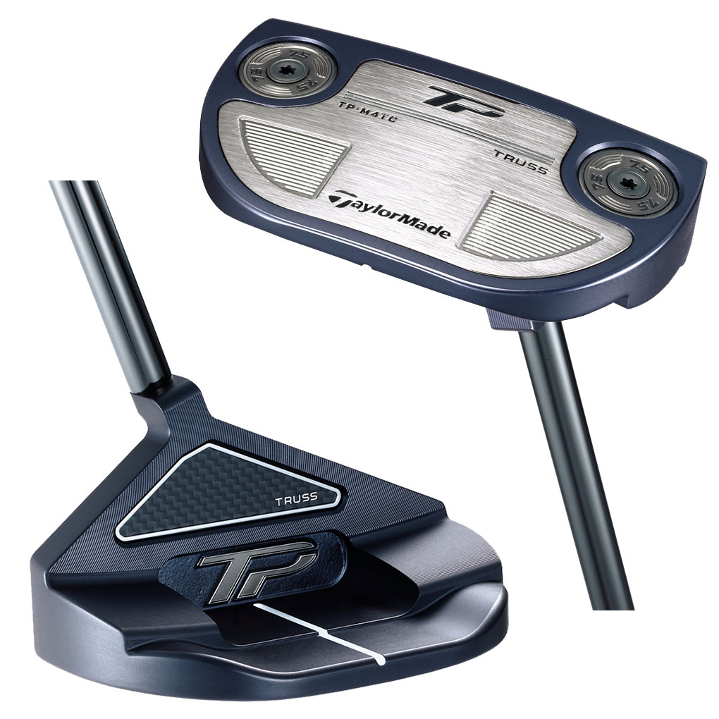 テーラーメイド TP TRUSS MID NIGHT BLUE M4TC パター メンズ 右用 33,34インチ TaylorMade 日本正規品 2024年モデル｜jypers｜02