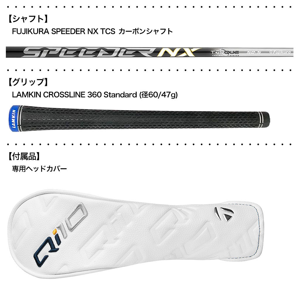TaylorMade テーラーメイド Qi10 Max レスキュー ユーティリティ