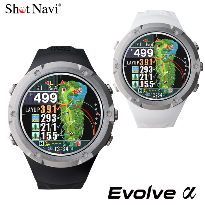 ショットナビ　Evolva α Evolve α(距離測定器)|Shot Navi(ショットナビ)の通販 - GDO