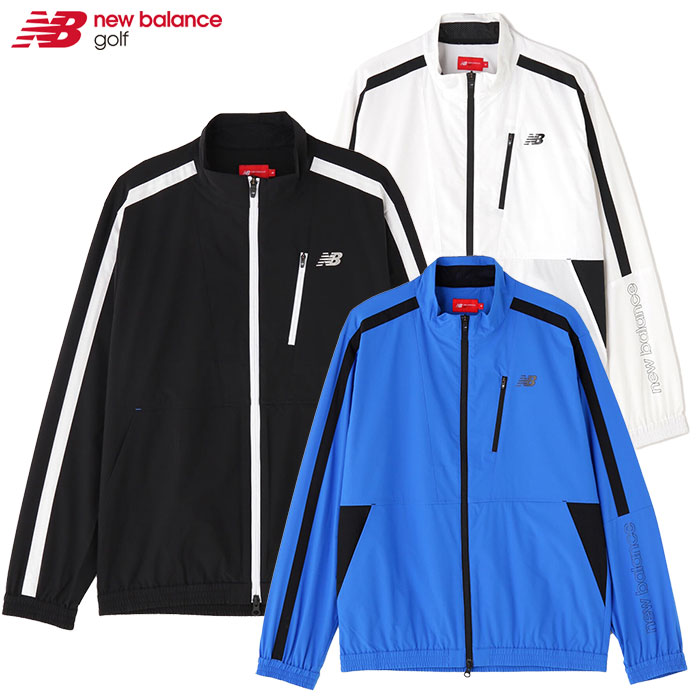 ニューバランス 4WAYストレッチ 撥水 防風 フルジップ ウインド ブルゾン 012-4120002 メンズ new balance 2024春夏モデル 日本正規品