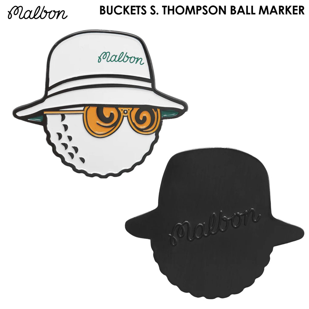 Malbon Golf Buckets S.Thompson Ball Marker マルボンゴルフ バケット