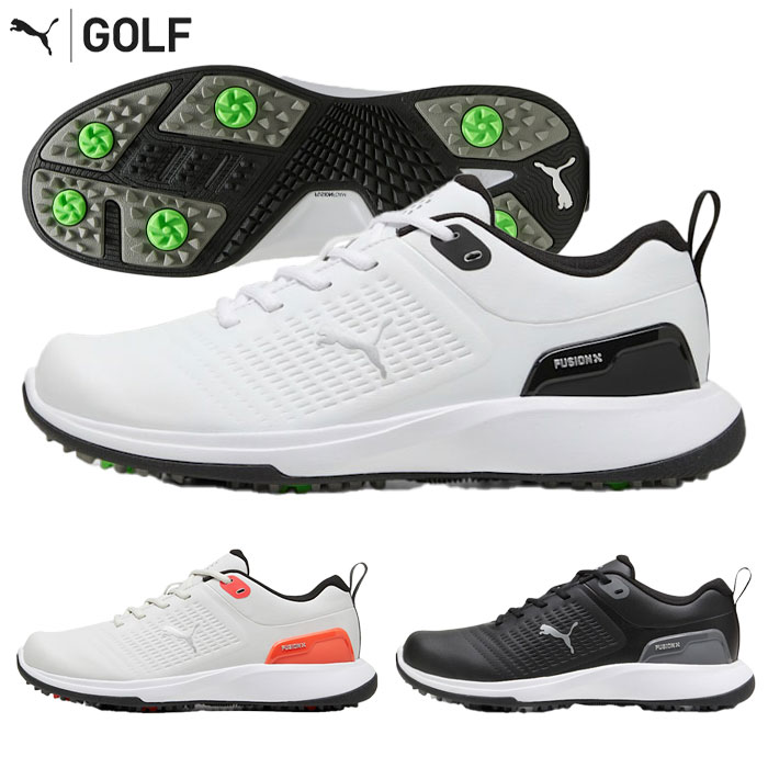 新品【PUMA】プーマゴルフ グリップフュージョン　フレックス スパイクシューズ PUMA 送料無料 プーマ ゴルフシューズ メンズ ゴルフ グリップ