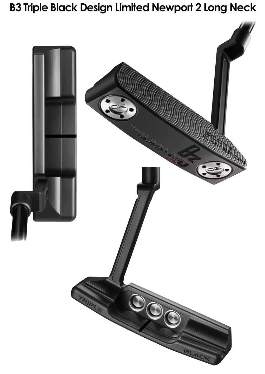 注目ショップ・ブランドのギフト SCOTTY CAMERON ゴルフ パター スコッティキャメロン B3 Triple タイトリスト