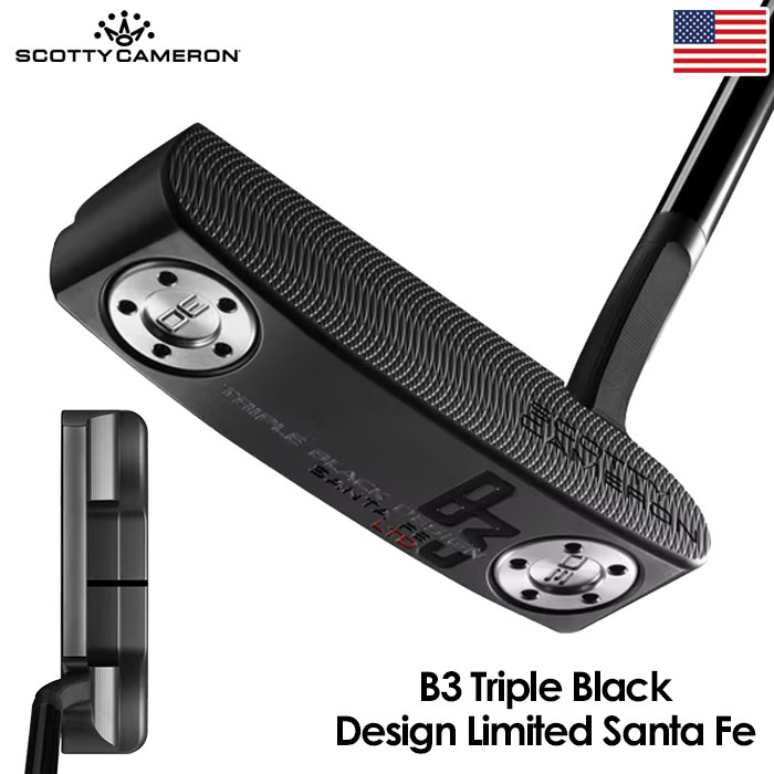 SCOTTY CAMERON ゴルフ パター スコッティキャメロン B3 Triple Black