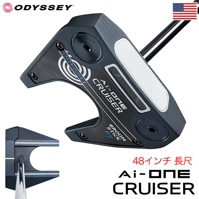 オデッセイ Ai-ONE #7 CS Broomstick パター メンズ 右用 48インチ 長尺 ODYSSEY 2024年モデル USA直輸入品  ゴルフクラブ 並行輸入品