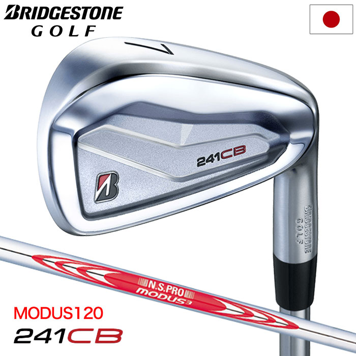 BS ブリヂストンゴルフ 241CB アイアン 6本セット(#5〜9、PW) メンズ 右用 N.S.PRO MODUS3 TOUR120  スチールシャフト 日本正規品 2024年モデル : 200100575688 : JYPERS(ジーパーズ) - 通販 - Yahoo!ショッピング