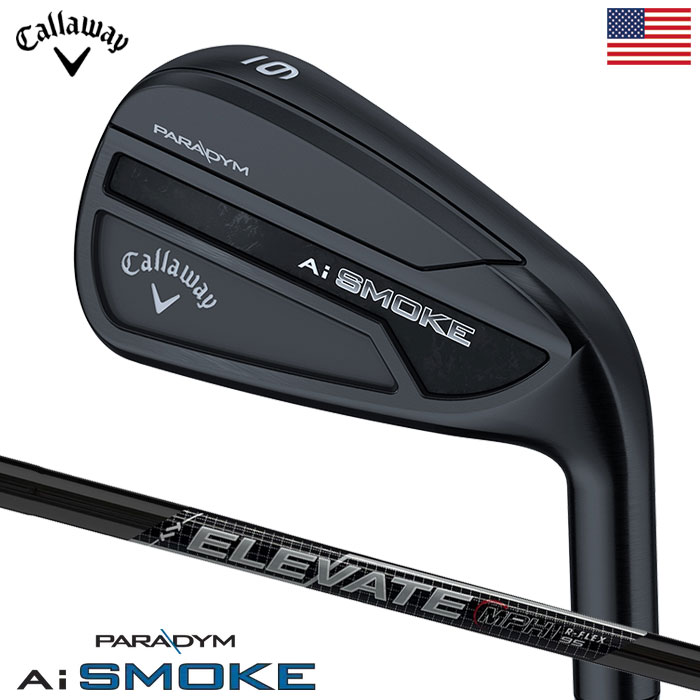 Callaway（キャロウェイ） Paradym Ai Smoke Black Irons アイアン 7本
