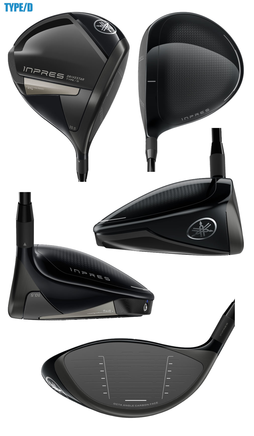 YAMAHA（ヤマハ） YAMAHA INPRES DRIVESTAR TYPE/D ドライバー メンズ