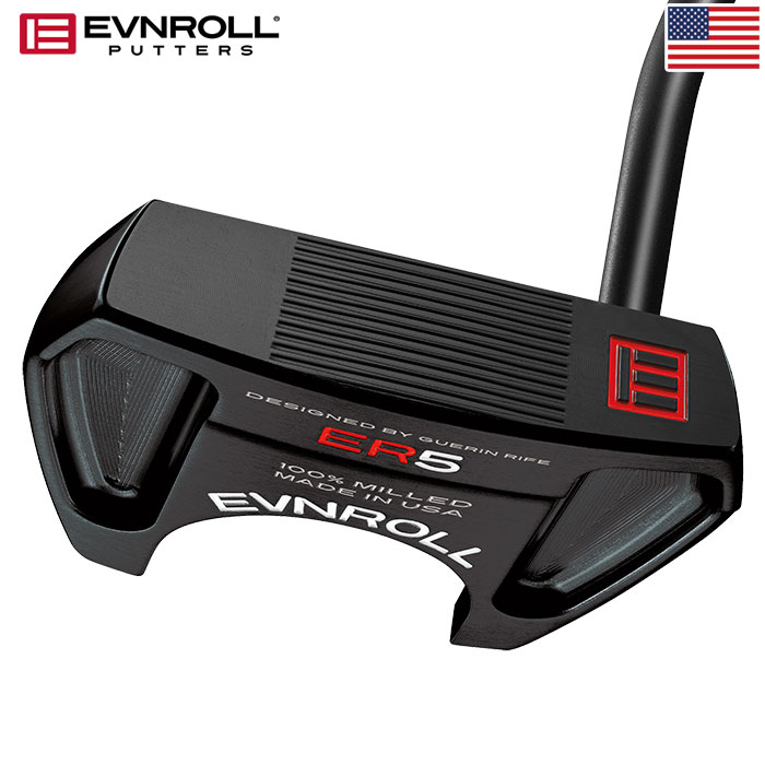 イーブンロール ER5 34インチ イーブンロール ER5B Hatchback Black パター ハッチバックマレット