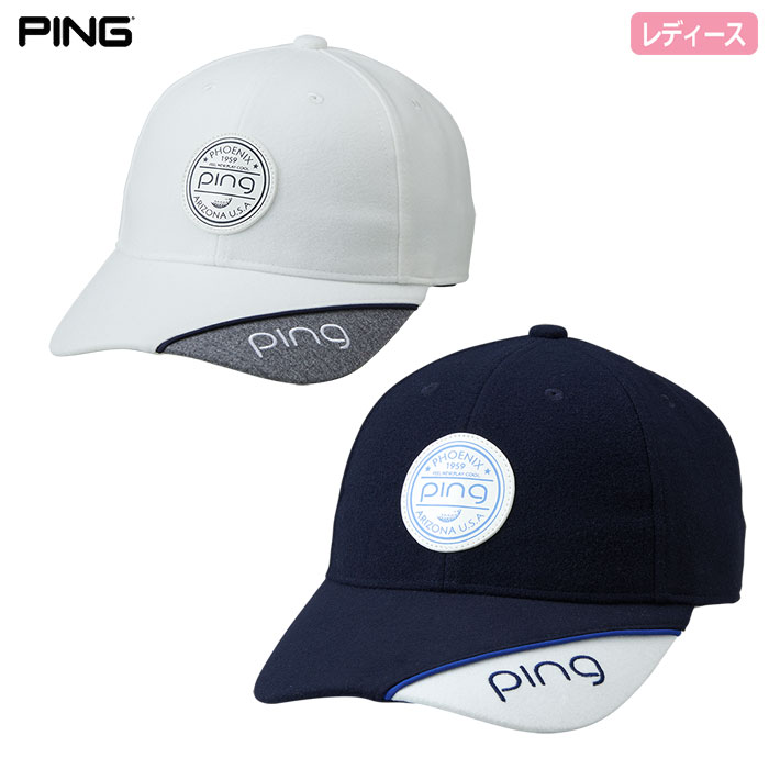 PING ピン HW-L2404 GCキャップ レディース ゴルフ 帽子 2024