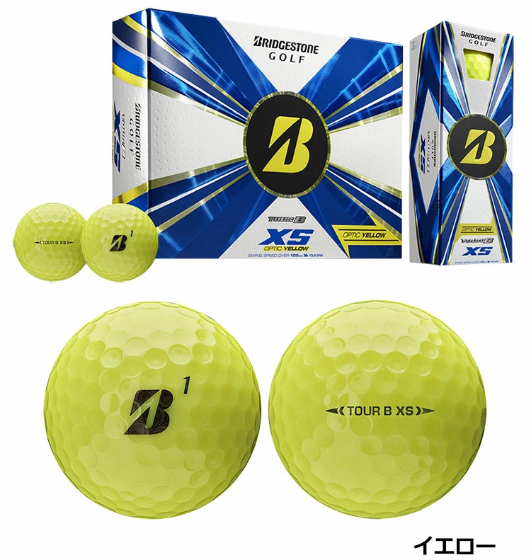 ブリヂストンゴルフ 2022 TOUR B XS ゴルフボール 2022年モデル 1ダース（全12球） タイガー使用 ツアーB XS  USA直輸入品【上半期SALE】 : 100101990205 : JYPERS(ジーパーズ) - 通販 - Yahoo!ショッピング