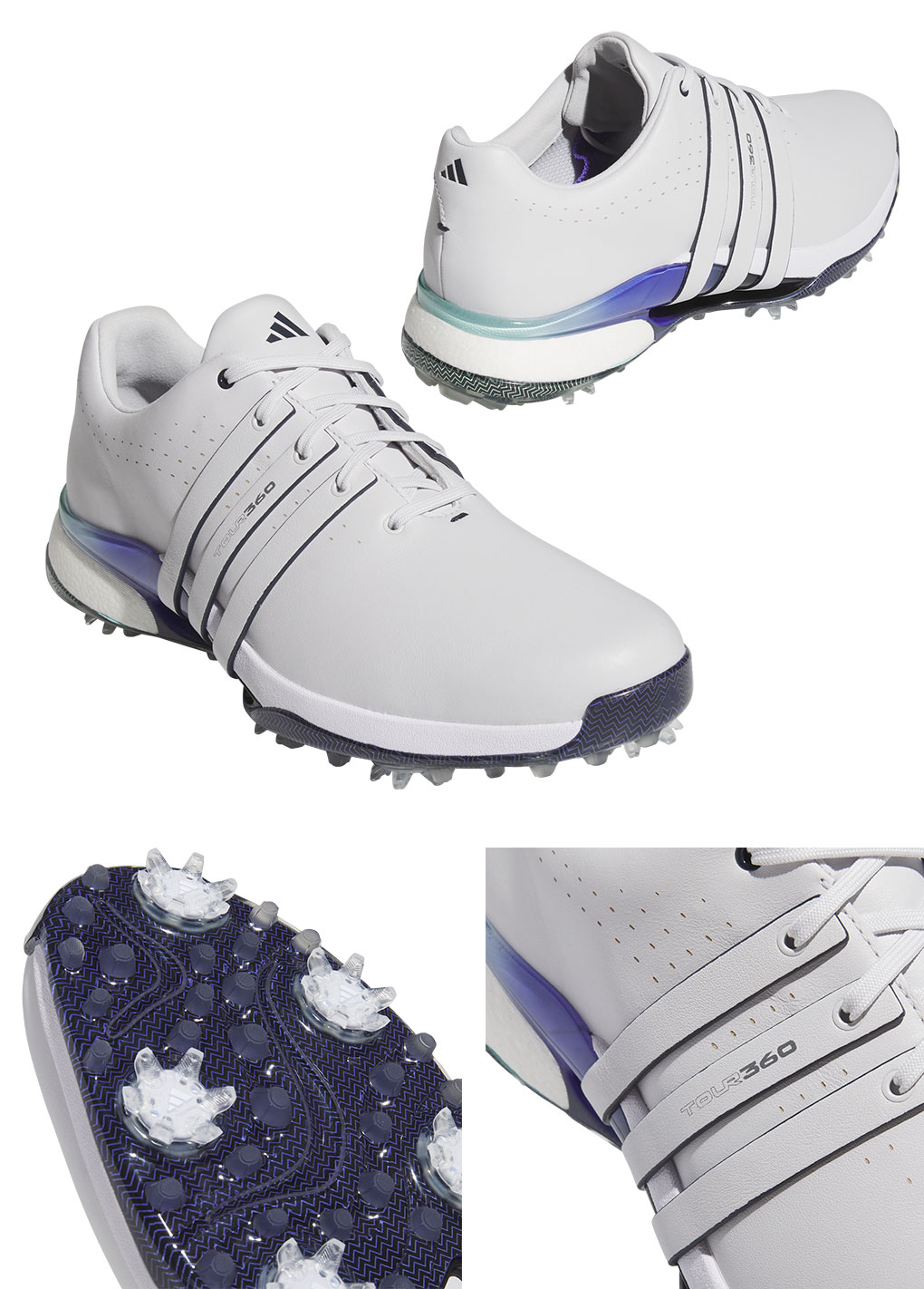 adidas（アディダス） ツアー360 24 MDK77 スパイクシューズ ゴルフ