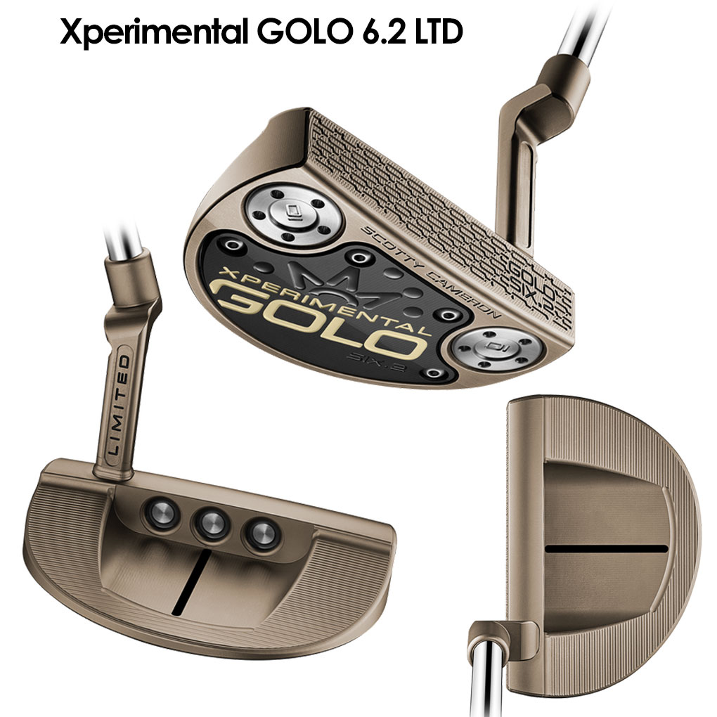 スコッティキャメロン ゴルフ パター 2024 限定 Xperimental GOLO 6.2 LTD メンズ 右用 エクスペリメンタル  ゴーロー6.2 Scotty Cameron USA直輸入品