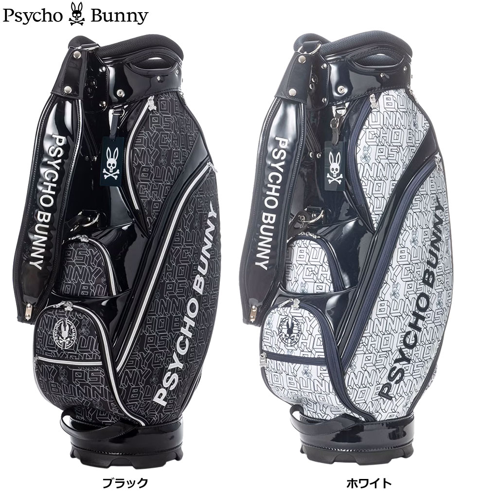 PSYCHO BUNNY ゴルフバッグ 9.0型 Psycho Bunny サイコバニー EXCLUSIVE EDITION キャディバッグ 9