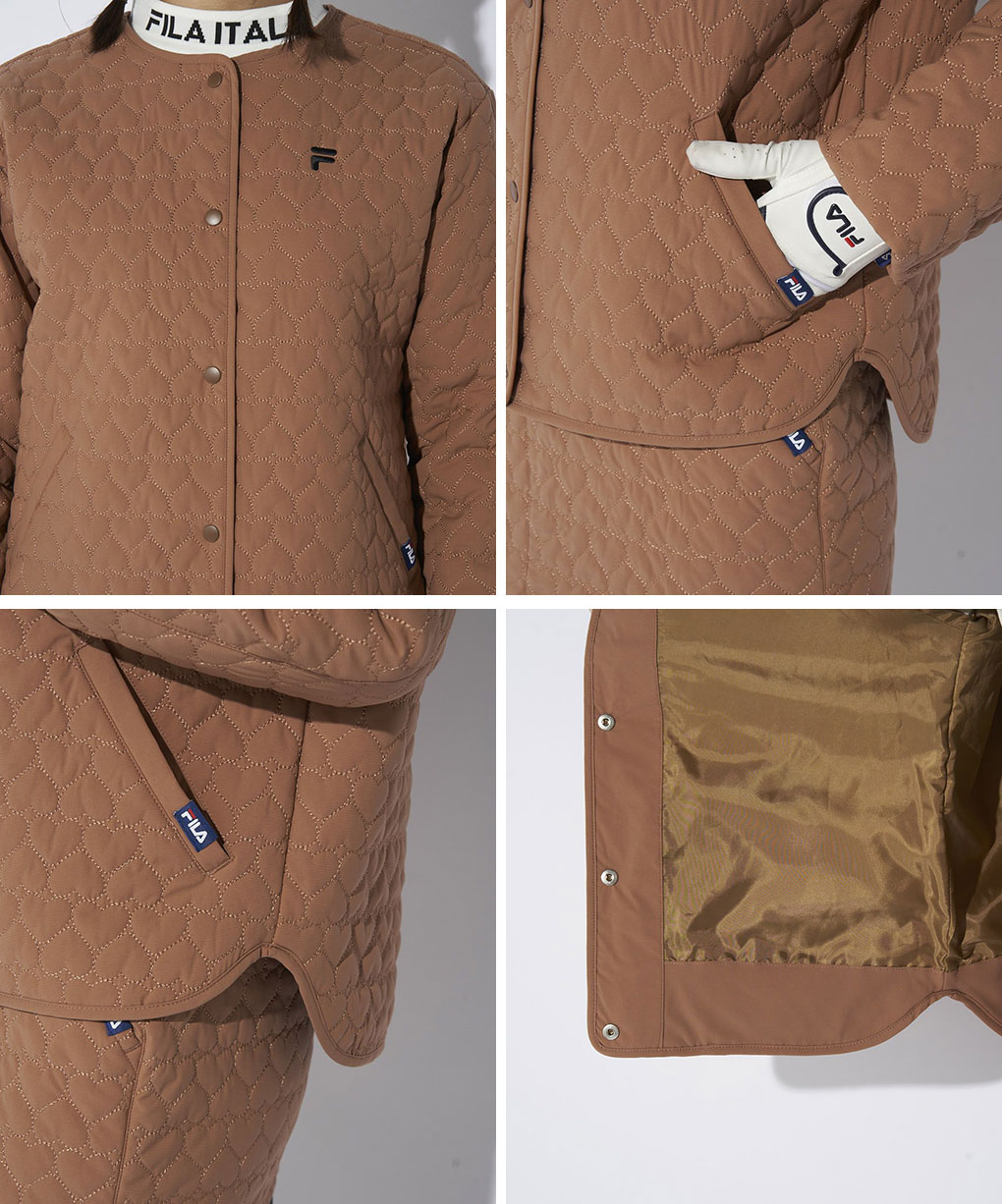 FILA GOLF フィラ 中綿カーディガン レディース 794261 ゴルフウェア