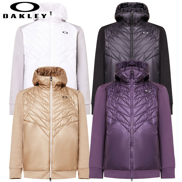 オークリー ゴルフウェア Hybrid Puff Fleece 7.0 メンズ FOA406912 ブルゾン ゴルフウェア 2024秋冬モデル OAKLEY 日本正規品