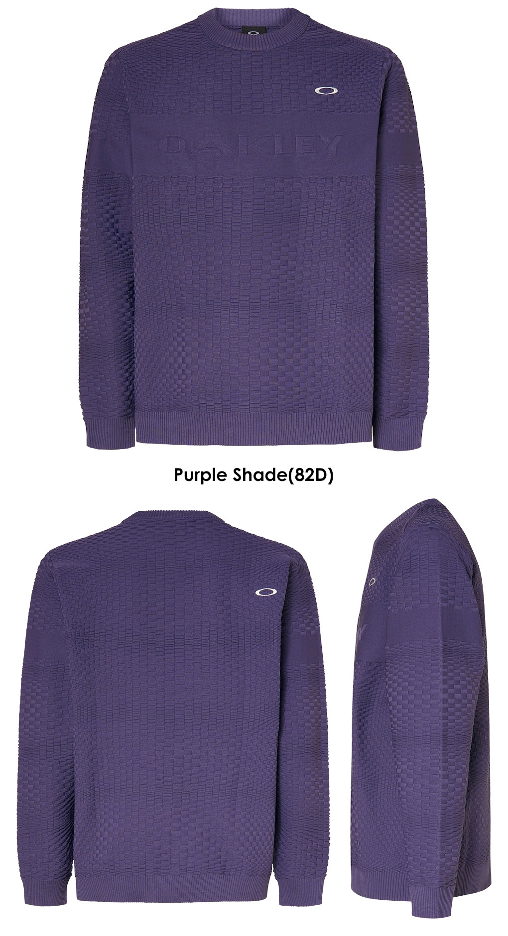 OAKLEY GOLF/オークリー クルーセーター【グレー/XL】美品！ 楽天市場】オークリー ゴルフ ウェア メンズ スカル セーター