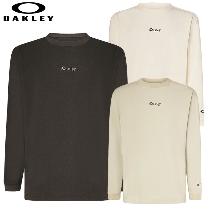 OAKLEY オークリー ゴルフウェア En New Retro L/S Tee Flag 1.7