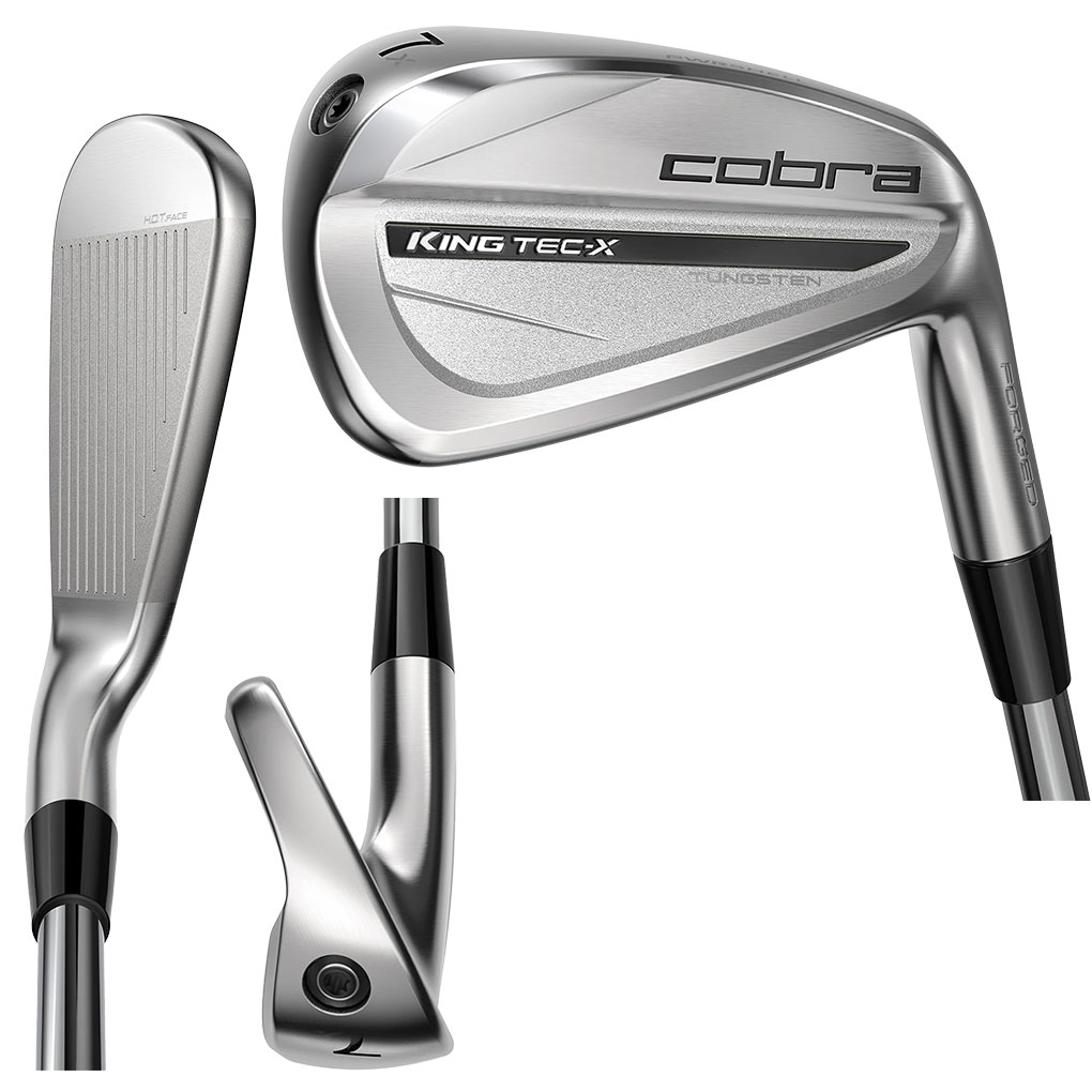 新品 コブラ Tec X アイアン 6本セット スチールシャフト S COBRA（ゴルフ） コブラ KING TEC X Irons アイアン 6本セット