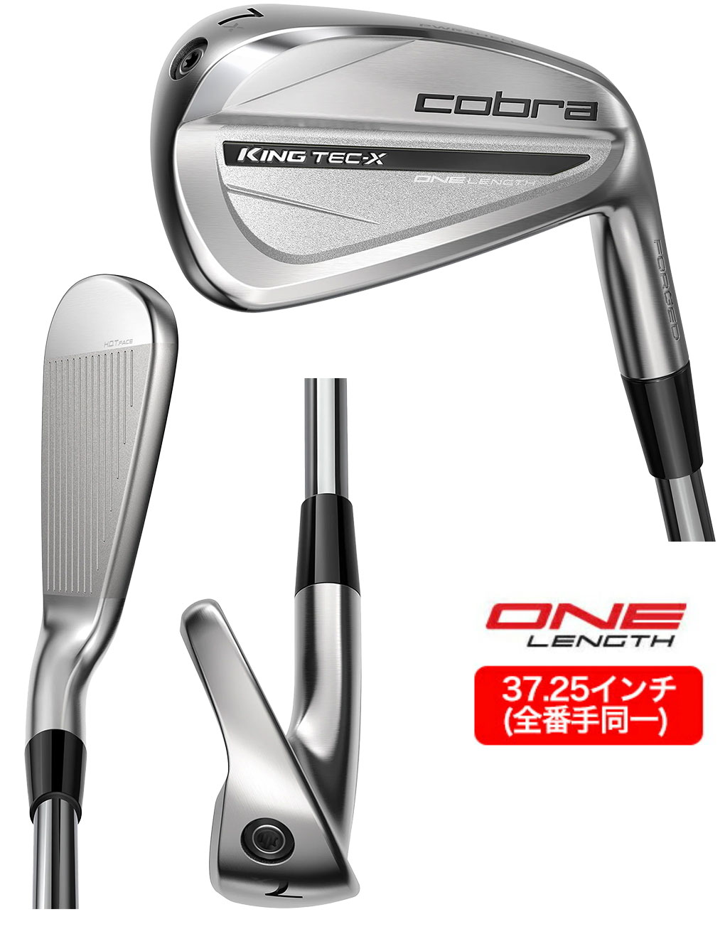 COBRA(ゴルフ) コブラ KING Forged TEC X One Length Irons COBRA(ゴルフ) コブラ KING Forged TEC X One Length Irons