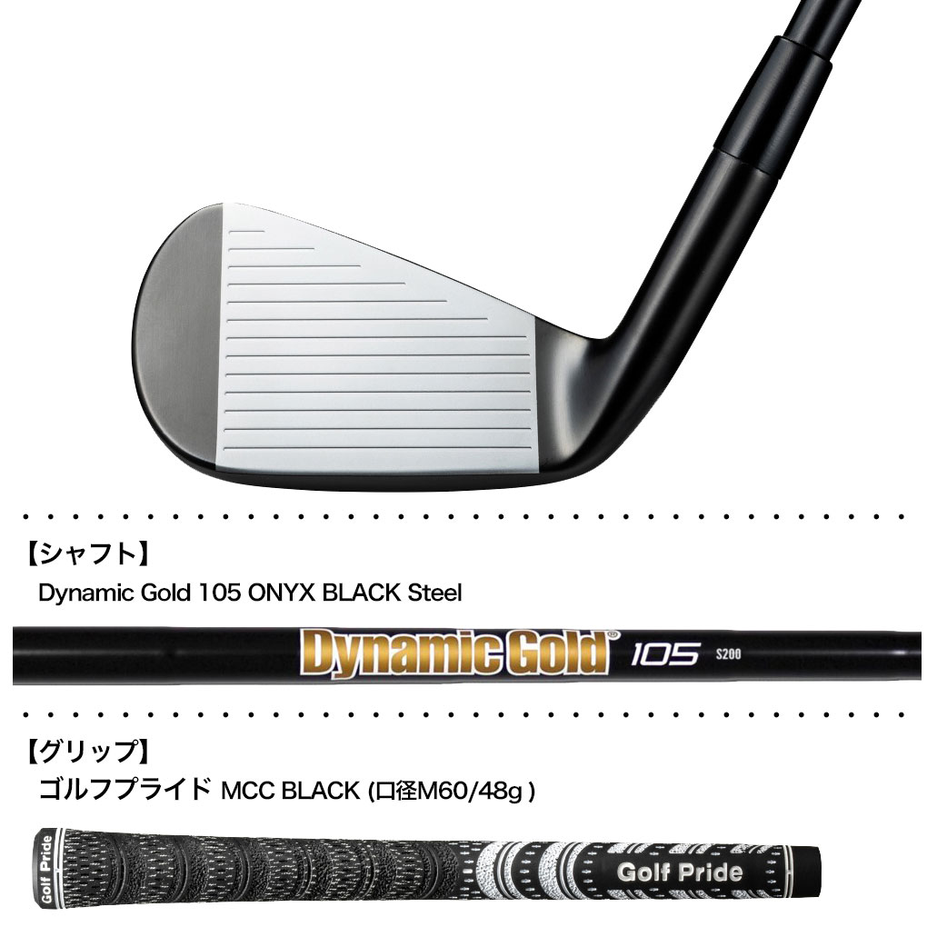 MIZUNO（ミズノ） JPX 925 FORGED Limited Black Edition アイアン 6本