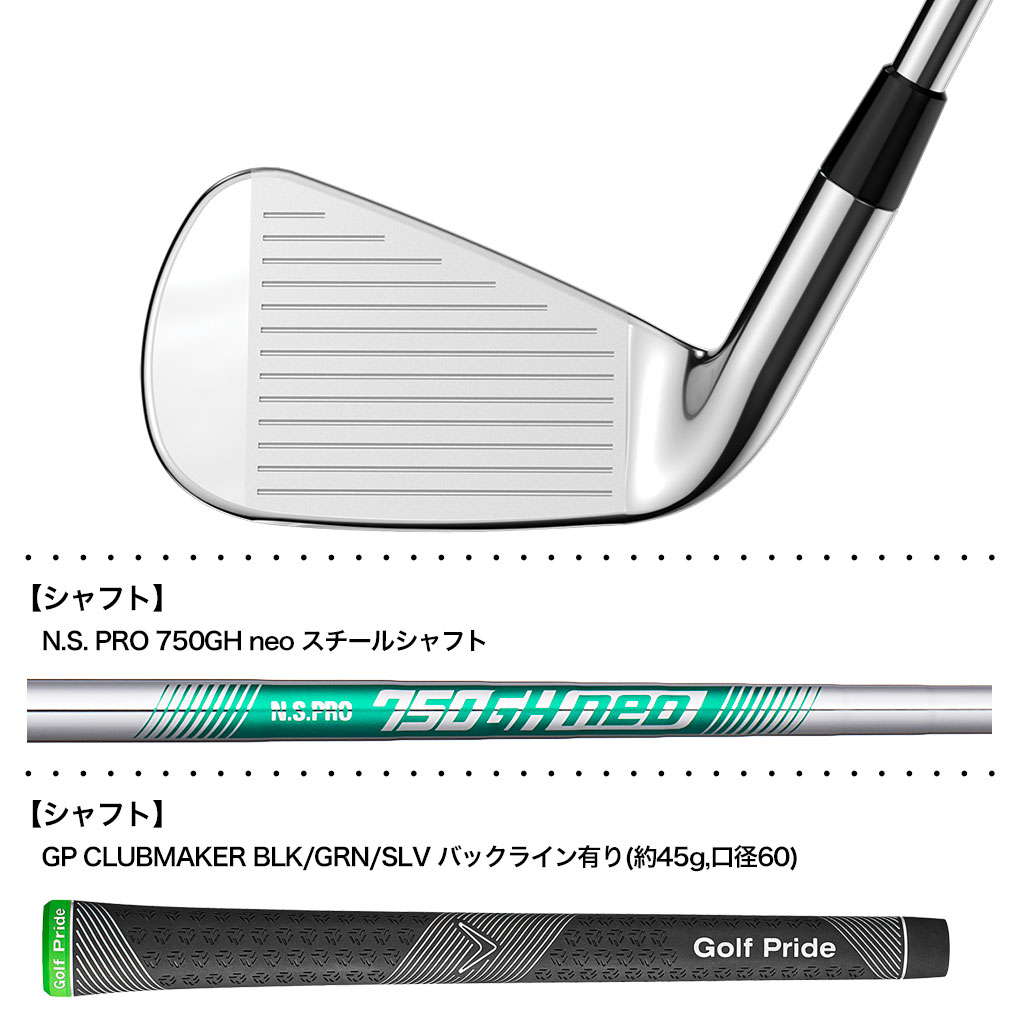 Callaway（キャロウェイ） ELYTE アイアン 5本セット(6-9,PW) メンズ
