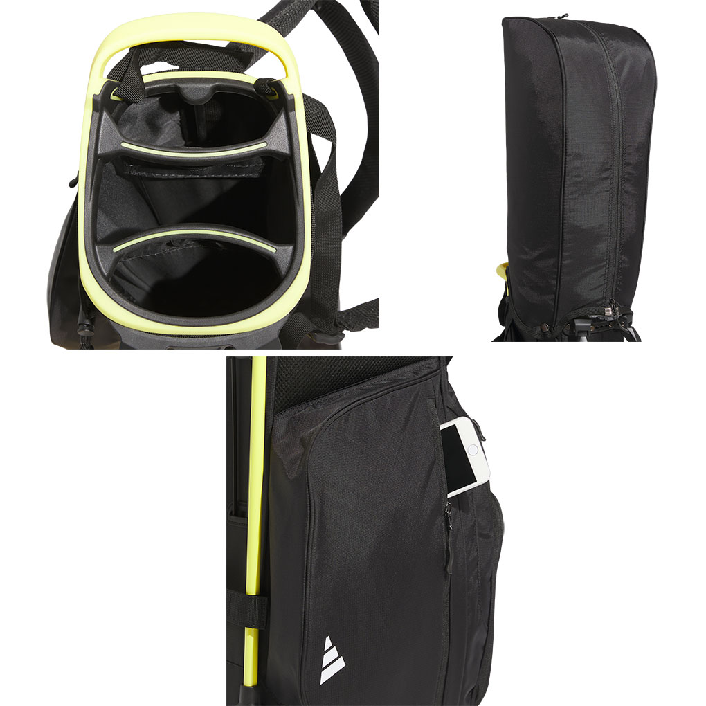 ★美品★adidas 軽量キャディバッグ7.5型 KVH36 ADIDAS GOLF アディダス ゴルフ 7.5g型 アディゼロ キャディバッグ