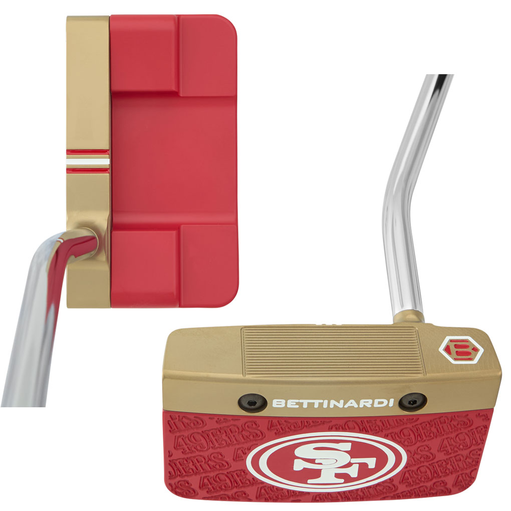 【限定モデル】ベティナルディ San Francisco 49ers INOVAI 10.0 RC Putter パター メンズ 右用 34インチ USA直輸入品 BETTINARDI GOLF 2025年モデル ゴルフクラブ BETTINARDI（ベティナルディ） San Francisco 49ers INOVAI 10.0 RC