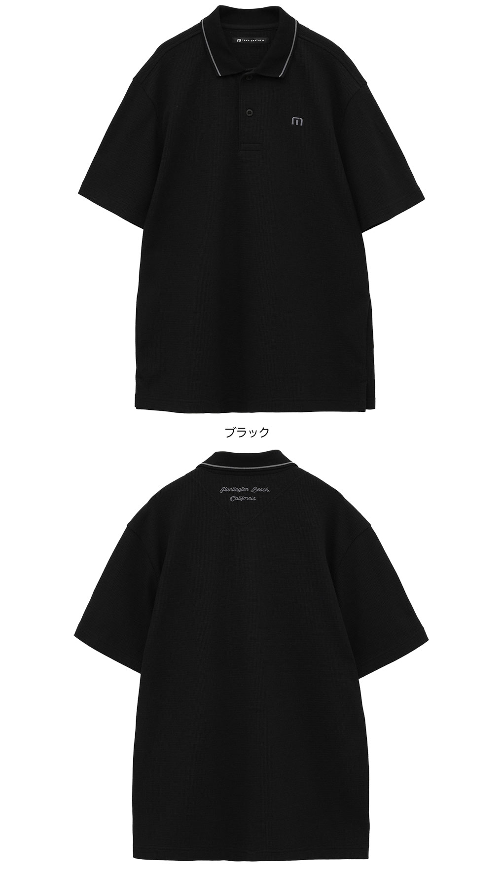 トラヴィスマシュー ワッフル 半袖ポロ 7AL012 メンズ ゴルフウェア