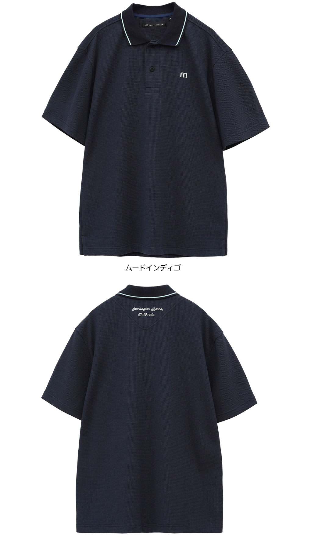 トラヴィスマシュー ワッフル 半袖ポロ 7AL012 メンズ ゴルフウェア