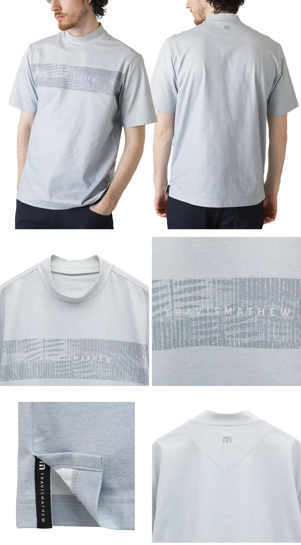 トラヴィスマシュー チェストプリント 半袖ポロ 7AL016 メンズ ゴルフウェア トップス TravisMathew 2025春夏モデル 日本正規品 トラヴィスマシュー チェストプリント 半袖ポロ 7AL016 メンズ ゴルフ