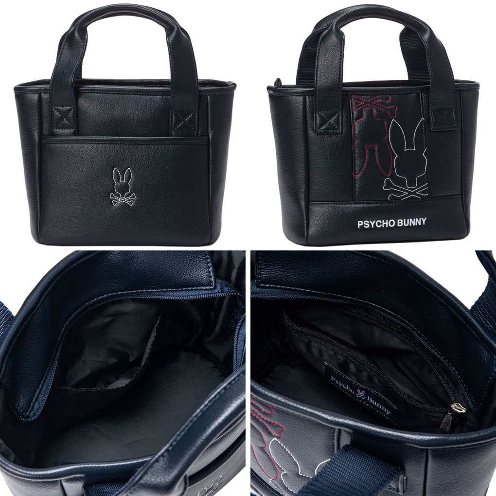 限定値下げ新品サイコバニーラウンドバック2025年モデル　ゴルフ Psycho Bunny サイコバニーゴルフ MONOGRAM ラウンドバッグ